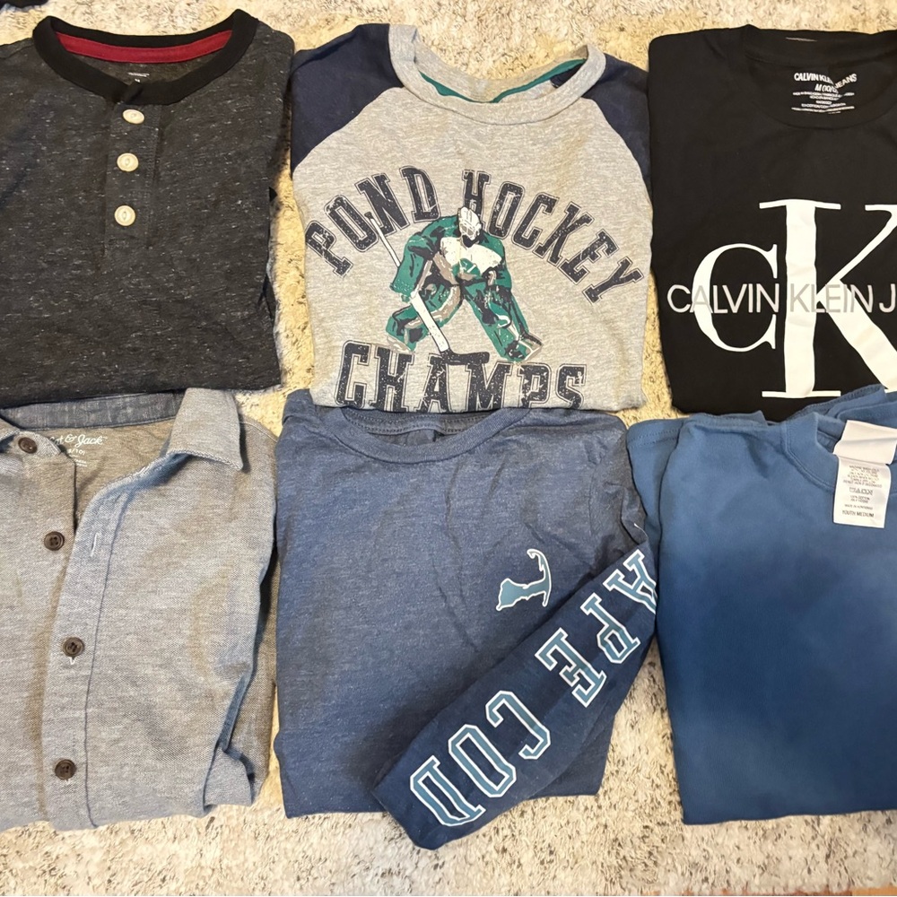 EUC BOYS Sz 8Calvin Klein Simply Southern Tommy Bahama Old Navy Cuffy’s Bundle